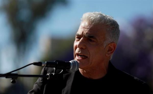 "لابيد": دعمت الحرب على غزة لكنها لم تعد في صالحنا