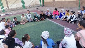   القومي للمرأة ينظم برنامج ترفيهي لفتيات برنامج نورة بأسيوط | صور