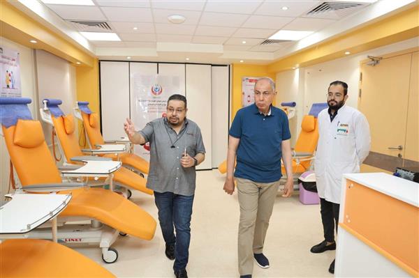 محافظ المنيا يشهد الاستعدادات النهائية للاحتفال باليوم العالمي للتبرع بالدم
