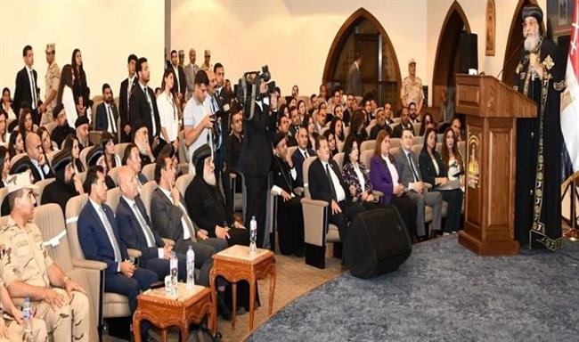 قيادة قوات الدفاع الشعبى تنظم ندوة تثقيفية بمقر الكنيسة القبطية الأرثوذكسية 