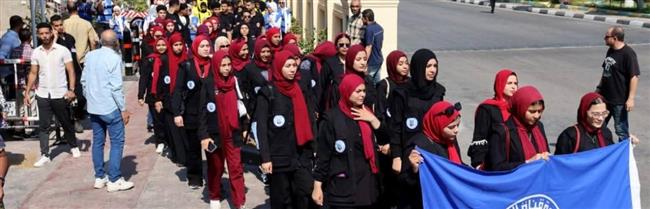 طلاب من أجل مصر بجامعة قناة السويس يُشاركون في فعاليات اليوم العالمي للتبرع بالدم بالإسماعيلية