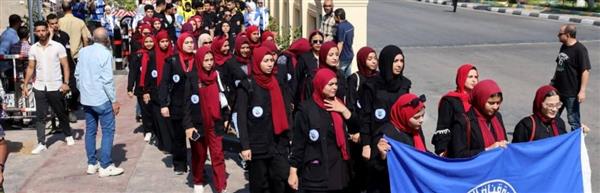 طلاب من أجل مصر بجامعة قناة السويس يُشاركون في فعاليات اليوم العالمي للتبرع بالدم بالإسماعيلية