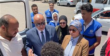   "يوسف" يشهد انطلاق الحملة القومية للتبرع بالدم بقنا صور 
