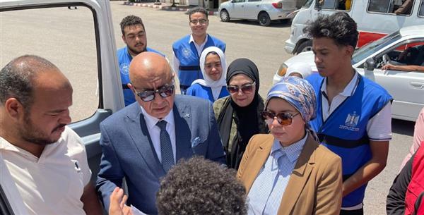"يوسف" يشهد انطلاق الحملة القومية للتبرع بالدم بقنا صور