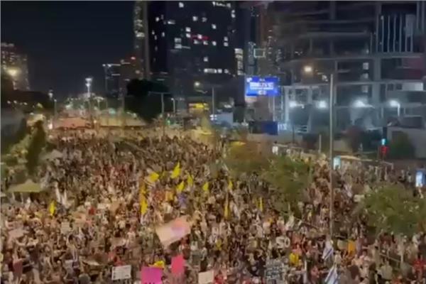 مظاهرات في تل أبيب لإنهاء الحرب على غزة