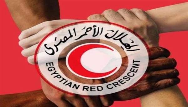 بتوجيهات قرينة الرئيس.. الهلال الأحمر المصري يزور مصابي حادثة الإقليمي