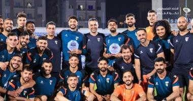 منتخب فلسطين يكرم وسام أبو علي