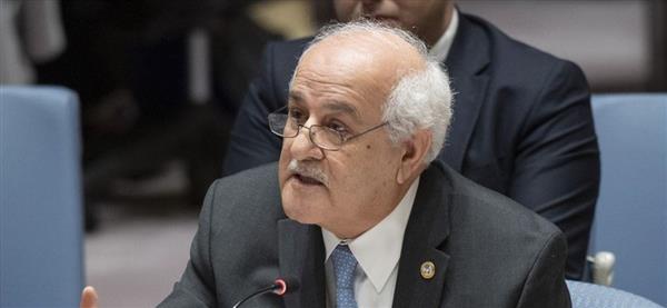 رياض منصور: أدعو الصحفيين ووسائل الإعلام للذهاب إلى قطاع غزة لمشاهدة مدى وحشية الاحتلال