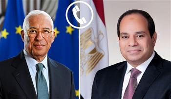  الرئيس السيسي يتلقى اتصالًا هاتفيًا من رئيس المجلس الأوروبي