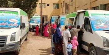   "صحة المنيا": فحص وعلاج 6 آلاف و242 مواطنا وصرف الأدوية مجانا بقوافل طبية