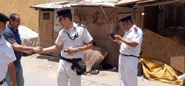 حملة على النباشين بدائرة قسم باب شرق بالإسكندرية