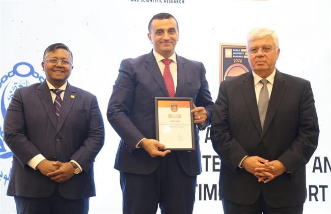مؤسسة QS العالمية لتصنيف الجامعات تكرم الأكاديمية العربية 