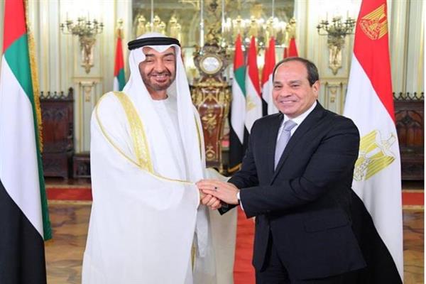 الرئيس السيسي ومحمد بن زايد يؤكدان أهمية الوقف الفوري لإطلاق النار في غزة