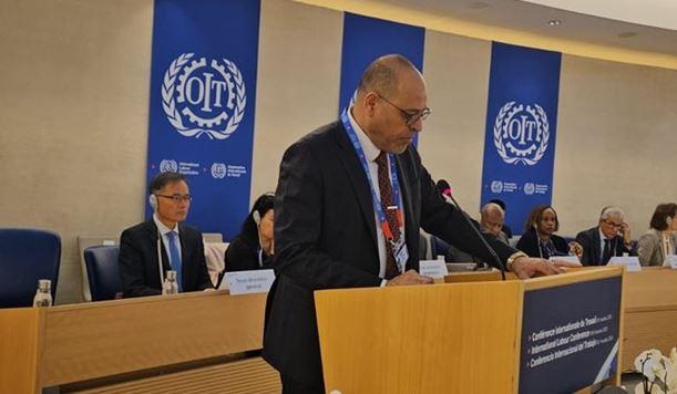 وزير العمل يلقي كلمة مصر في مؤتمر العمل الدولي بجنيف .. فيديو