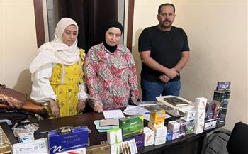   "صحة قنا" ضبط مركز للعلاج الطبيعي يقوم بوصف أدوية ضارة وبيعها للمواطنين