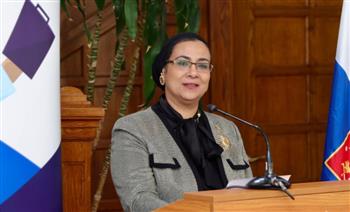   بالصور: المستشارة أمل عمار تشارك في ختام مشروع العمل اللائق للمرأة