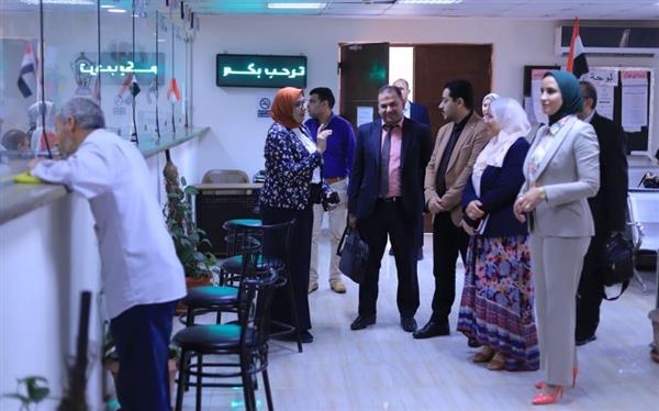 نائب محافظ الإسكندرية تستقبل وفدا من مركز المعلومات ودعم اتخاذ القرار