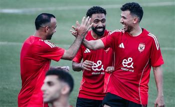   الأهلي ينهي مرانه الأول في أمريكا