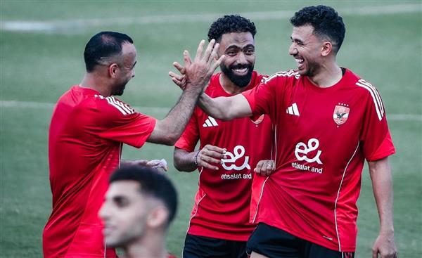 الأهلي ينهي مرانه الأول في أمريكا
