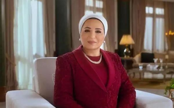 السيدة انتصار السيسي تهنئ الشعب المصري بحلول عيد الأضحى المبارك