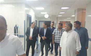  نائب محافظ مطروح يزور مستشفى الضبعة لتفقد جاهزيتها خلال عيد الأضحى