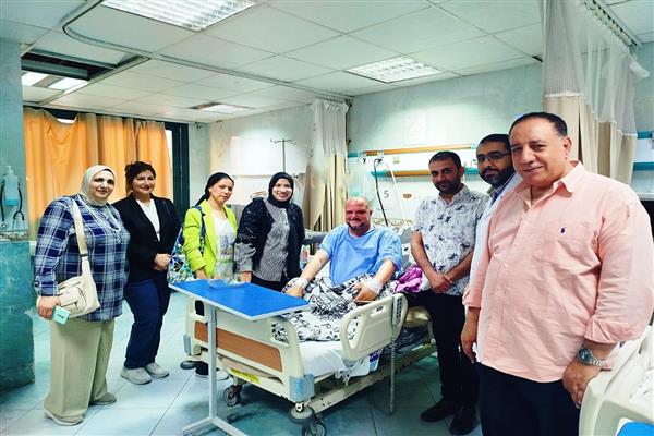 إنقاذ مسعف بعد غيبوبة وتوصيل على أجهزة التنفس الصناعى لمده 36 ساعة بالإسكندرية