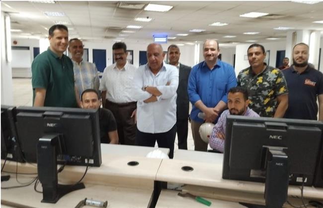 وزير الكهرباء في زيارة لمحطة توليد كهرباء أبو قير الجديدة بالاسكندرية