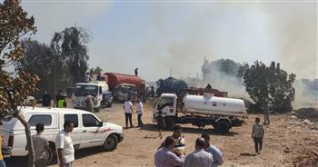   محافظ الغربية يعلن السيطرة على حريق شونة كتان بزفتى و يشيد بتكاتف الجميع 