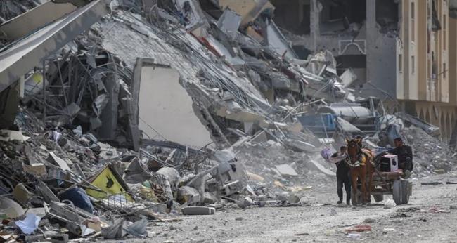 مراسل "القاهرة الإخبارية": غارات عنيفة للاحتلال على حي التفاح 