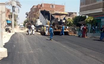   ضمن "حياة كريمة".. محافظ القليوبية يتابع رصف الطرق الداخلية بقرى شبين القناطر