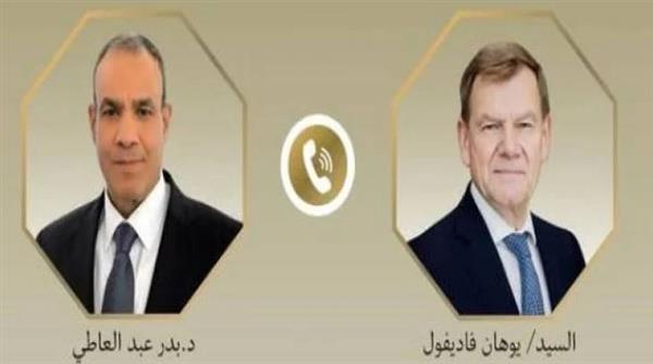 وزير الخارجية يبحث مع نظيره الألماني إعادة إعمار غزة