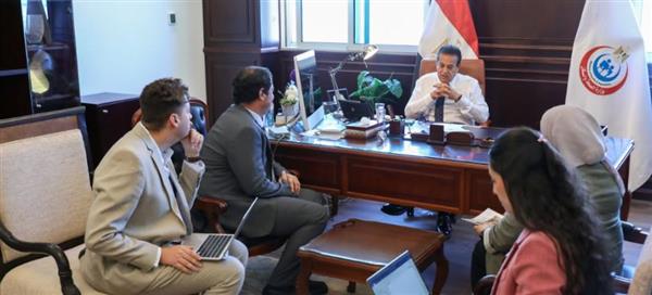 وزير الصحة يتابع مؤشرات الأداء بمستشفى العلمين النموذجي