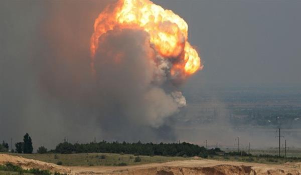 سوريا: إصابة 14 شخصا في انفجار مستودع ذخائر بـ حلب