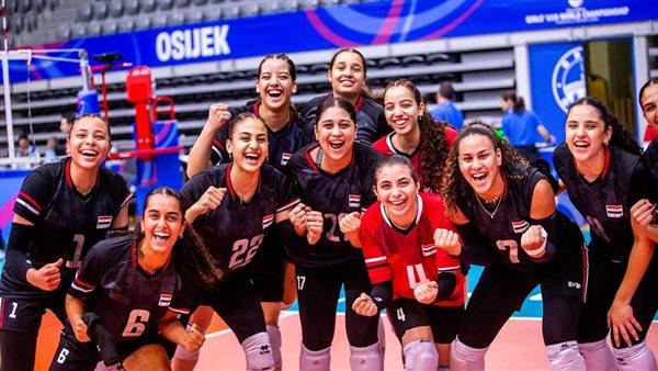منتخب شابات الطائرة يهزم جمهورية الدومنيكان ببطولة العالم تحت 19 سنة