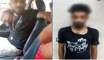   ضبط شخص استقل سيارة آخر وأجبره على دفع مبلغ مالي بالجيزة