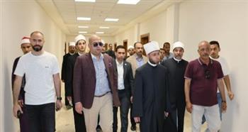   وزير الأوقاف يتفقد مسجد العلي العظيم بالقاهرة