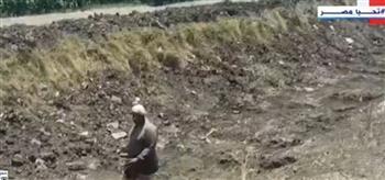  تفاصيل مشكلة ترعة "كفر الصالحين" بمركز العدوة بالمنيا
