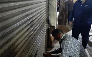 تحرير 135 مخالفة للمحال التي لم تلتزم بقرار الغلق لترشيد الكهرباء