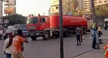   السيطرة على حريق اندلع داخل مخزن فى منشأة ناصر دون إصابات