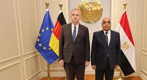 وزير العدل يستقبل السفير الألماني بالقاهرة