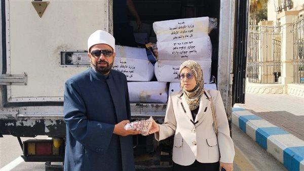 محافظة مرسى مطروح تتسلم دفعة من لحوم صكوك الأضاحي لدعم الأسر الأولى بالرعاية