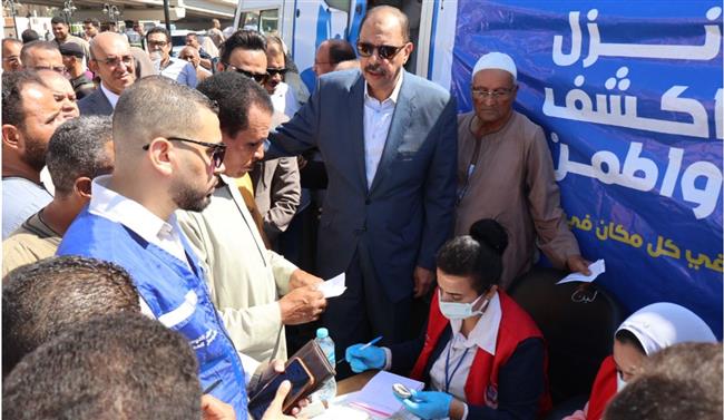 انطلاق حملة "100 يوم صحة" بسوهاج