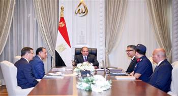   السيسي: الأمن الغذائي في وضع مستقر ومطمئن