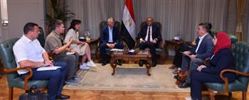   وزير العمل يستقبل وفدًا من شركة روسية عاملة فى مشروع الضبعة النووية