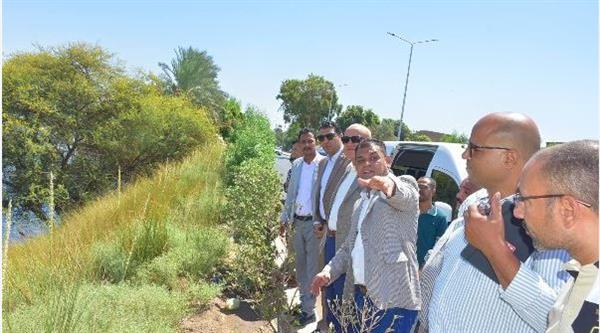 محافظ الأقصر يتفقد عددًا من من قطع الأراضي التابعة للدولة للتأكد من جاهزيتها للاستثمار