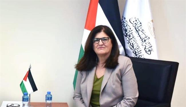 وزيرة الخارجية الفلسطينية تبحث مع مسؤول أوروبي الأوضاع الكارثية في غزة