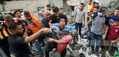 استشهاد 21 فلسطينيا وإصابة العشرات في قصف الاحتلال عدة مناطق في قطاع غزة