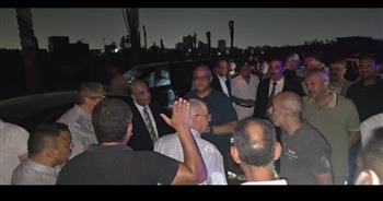   محافظ القليوبية ومدير الأمن يتابعان أعمال السيطرة على حريق بأرض الكلية في قرية القلج بالخانكة