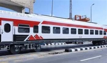   قطار الصعيد يدهس عجوزا وحماره على مزلقان البدرشين