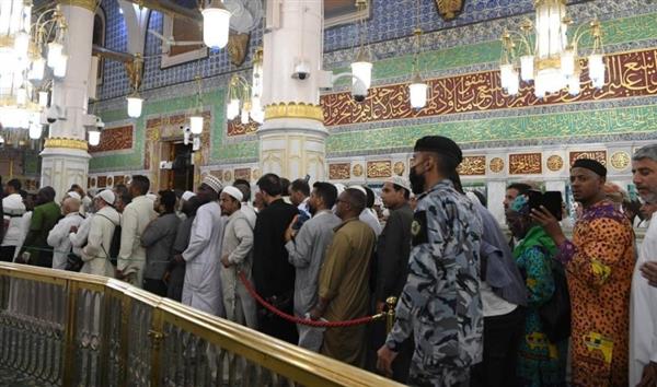 شئون الحرمين: 1.9 مليون مصلٍ بالروضة الشريفة خلال موسم الحج